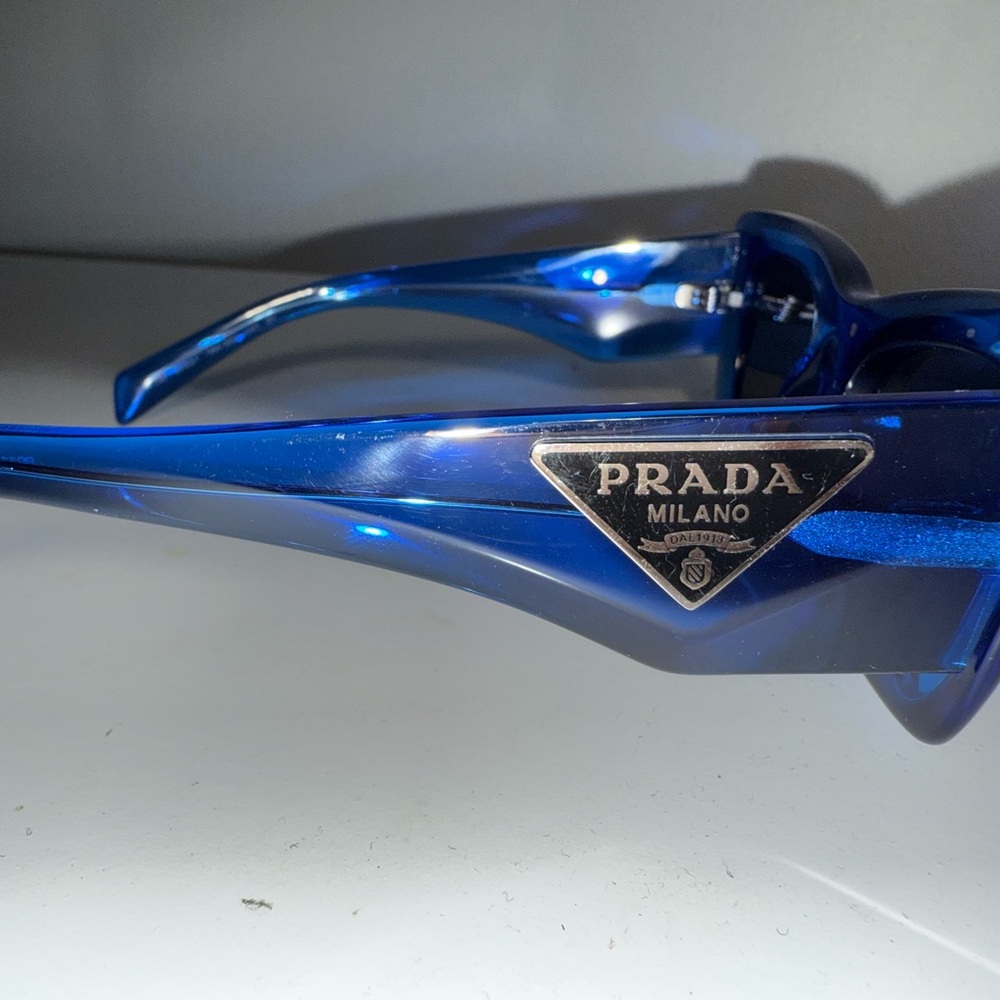 Prada Glossy Blue Eyewear